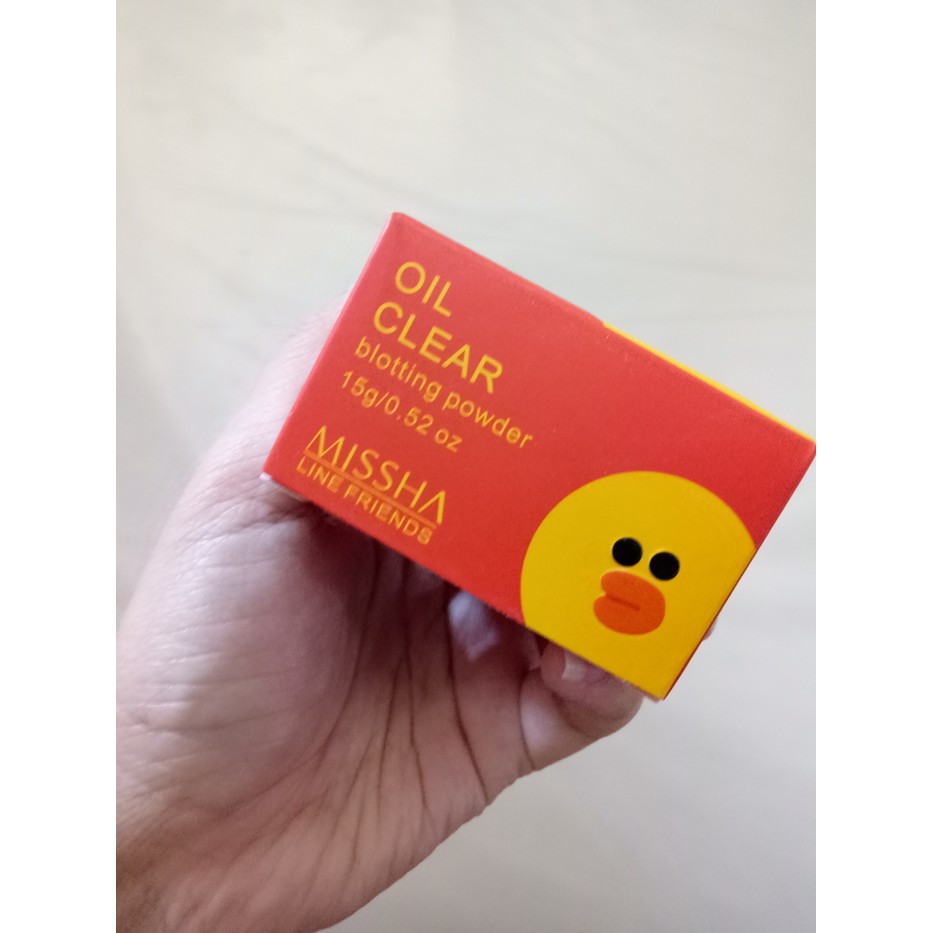 missha original korea oil clear blotting powder 15 gram sally line