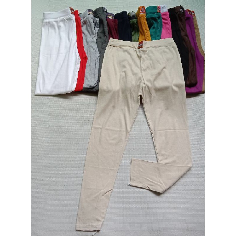 Legging Panjang Kaos Rayon Lembut Standard