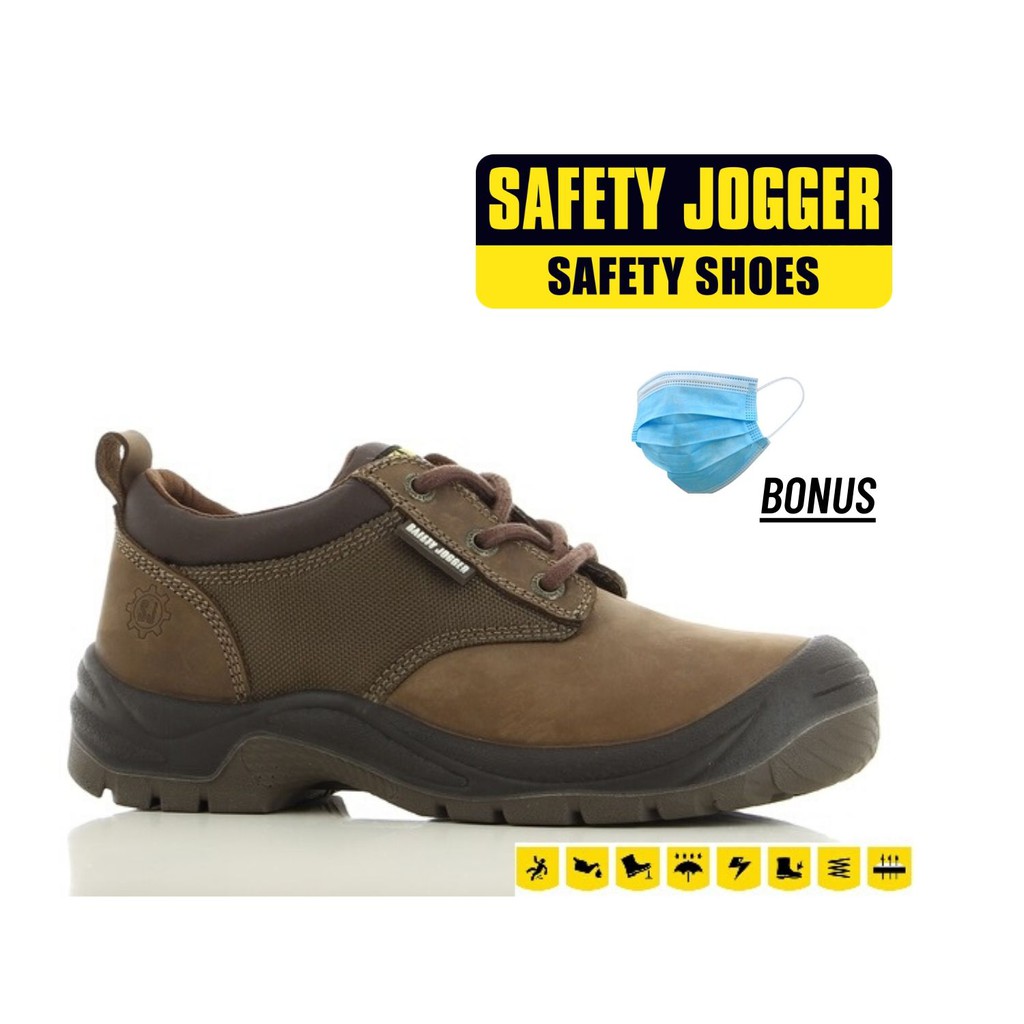 Sepatu Safety JOGGER SAHARA BROWN S3 SRC