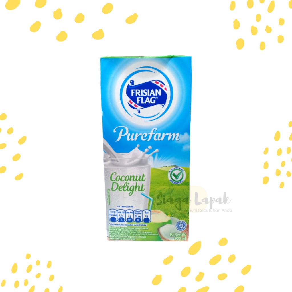 Susu Frisian Flag Coconut Delight 1Liter