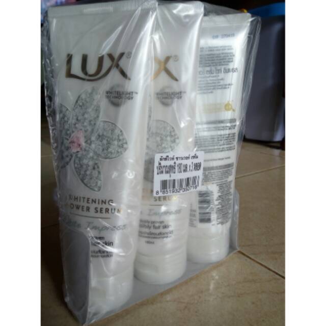 LUX WHITENING SHOWER SERUM WHITE 180ML