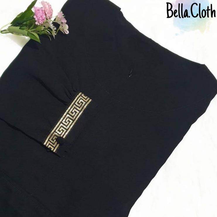 Nabila Dress Gamis Putih Polos Wanita Menyusui Busui Fashion Muslim Dress Gamis Haji Umroh Basic Pen