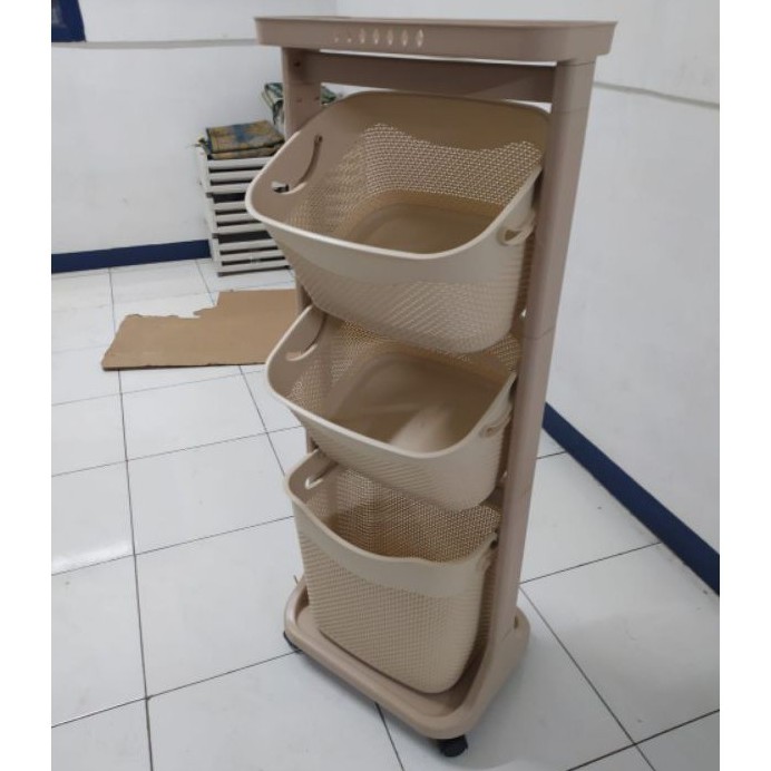 Olymplast Laundry Basket Rak Keranjang Baju Kotor OFT 03 Murah Original Olymplast