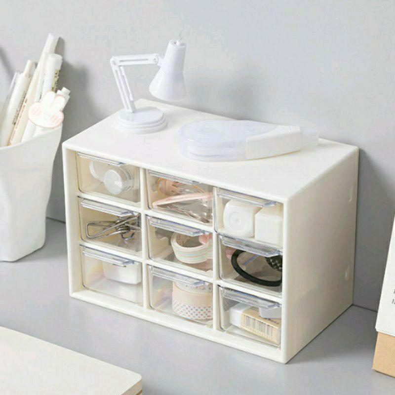 BS-04 Kotak Laci Mini Serbaguna / Laci Mini 9 Kotak / Laci Mini 6 Kotak