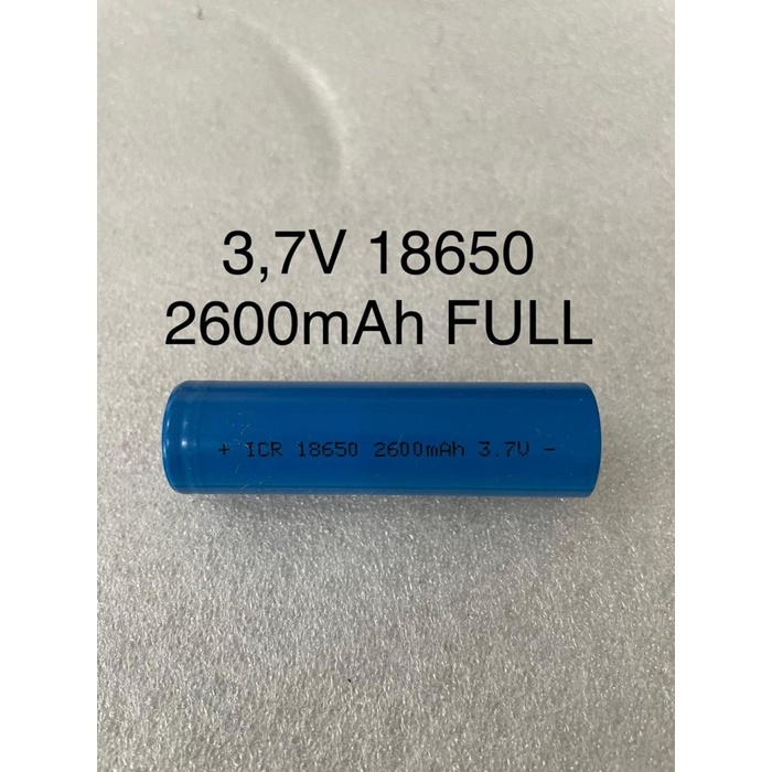 Baterai VAPE VAPOOR 18650 Real 2600 mAh 3.7 Volt Baterei VAPEE Batrei