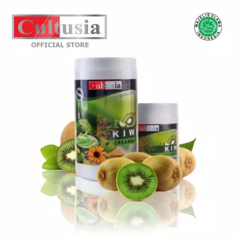 CULTUSIA HAIR CREAMBATH KIWI 1000ML