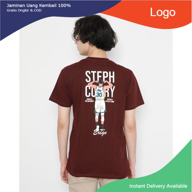 Erigo T-Shirt Greatest Shooter Maroon