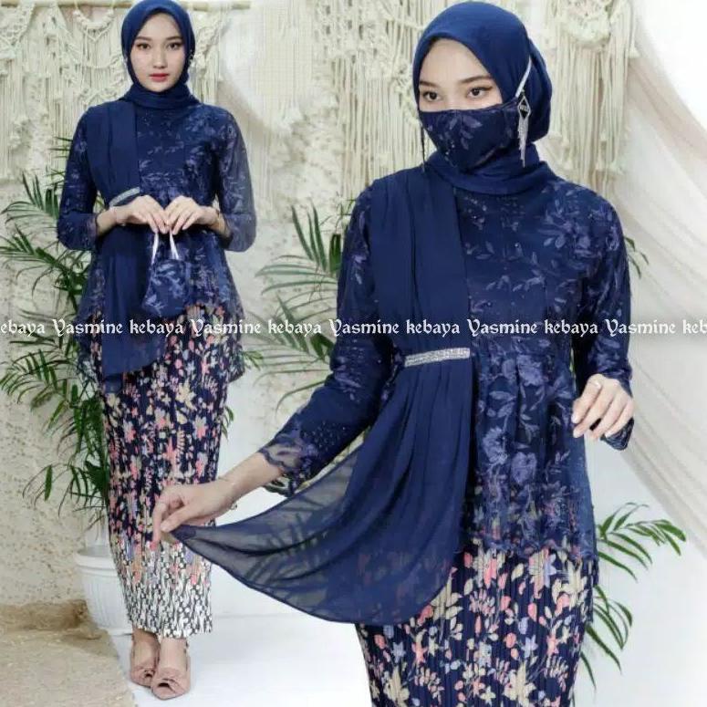 MRW.943787– SETELAN AURORA SELENDANG LILAC/LAVENDER /KEBAYA WARNA UNGU
