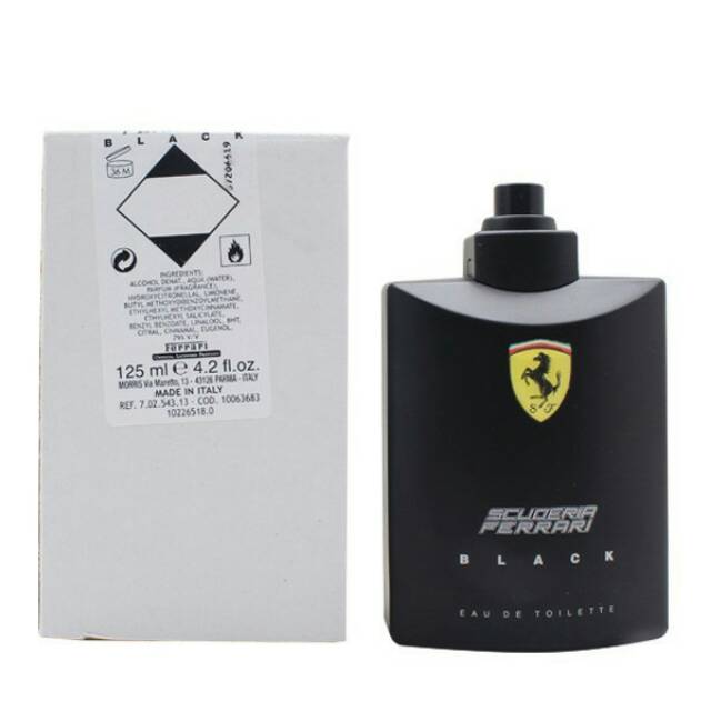 Parfume ferarri black 125ml edt