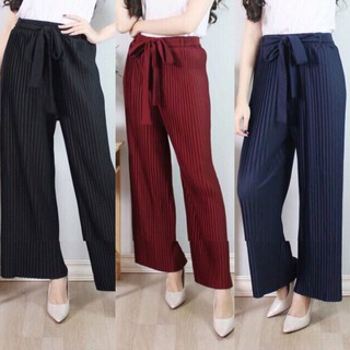  KULOT  PLISKET  PITA RIBBON PLISKET  PANTS KULOT  PLISKET  