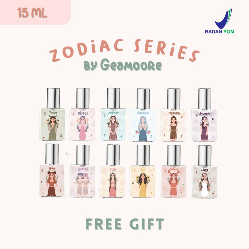 GEAMOORE ZODIAC SERIES PERFUME 15ml / PARFUM ZODIAK 15ml