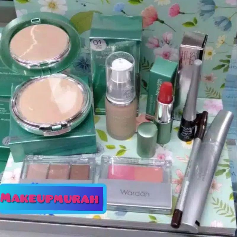 wardah paket make-up wardah paket seserahan