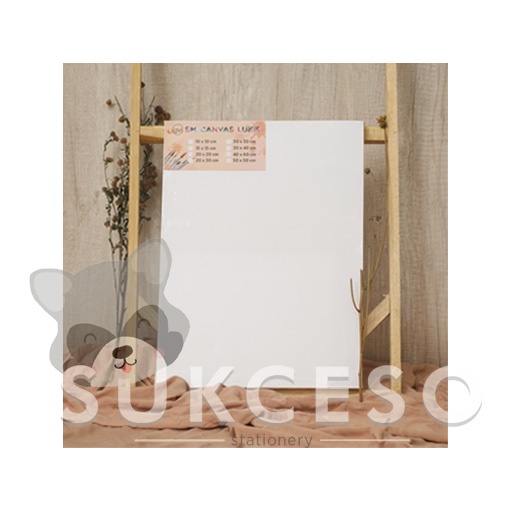 

SM Canvas Kanvas 30 x 40cm (Tipis) / Media Lukis Murah Berkualitas