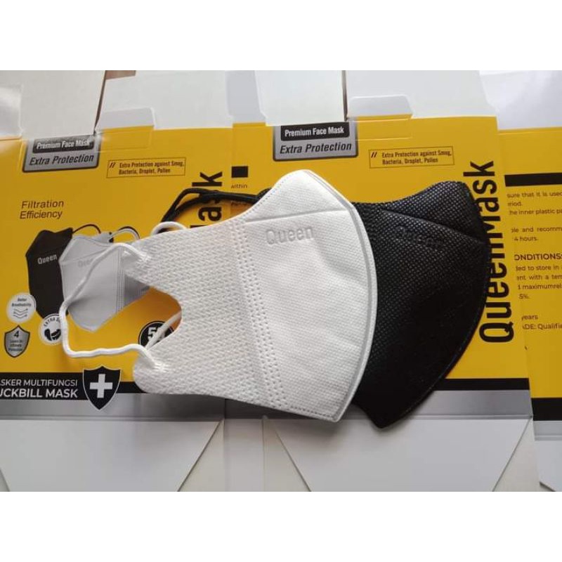 MASKER DUCKBIL QUEEN MASK 1BOX ISI 50PCS