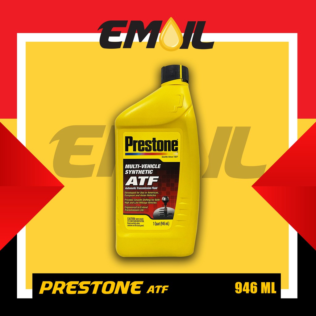 OLI AUTOMATIC TRANSSMISION FLUID ATF PRESTONE SYTHENTIC ISI 946 ML