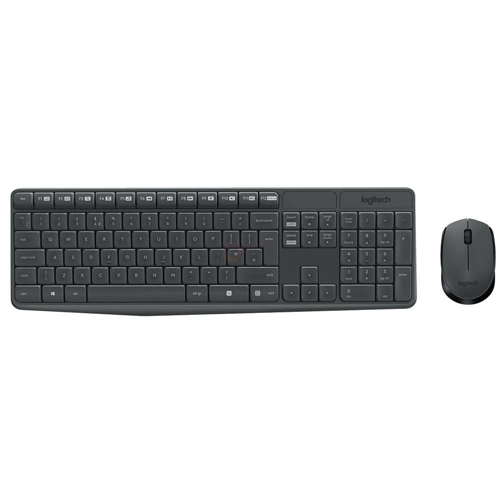 Mouse Keyboard Wireless Logitech MK235 - Garansi Resmi 3 Tahun