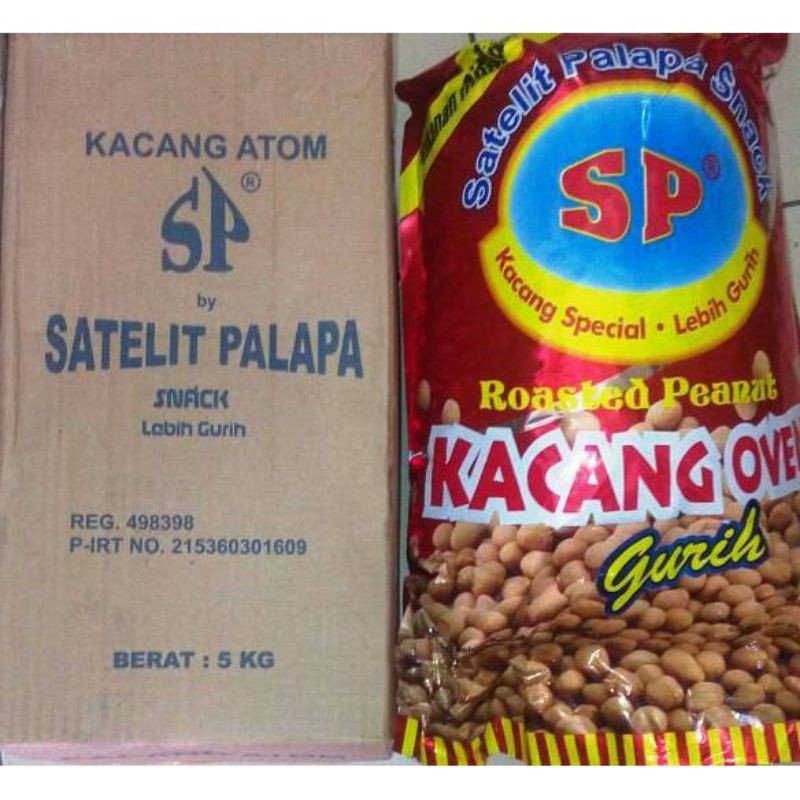 

KACANG ATOM OVEN 1 kg