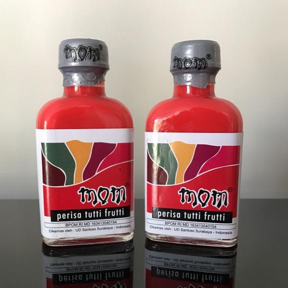 

BESTSELLER Perisa / Essence “MOM” 40ML rasa TUTTI FRUTTI untuk ES / Minuman / KUE dll