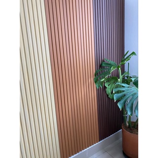 Jual WPC Fluted Wood Wall Panel Atau Kisi Kisi Kayu Wallpanel Untuk