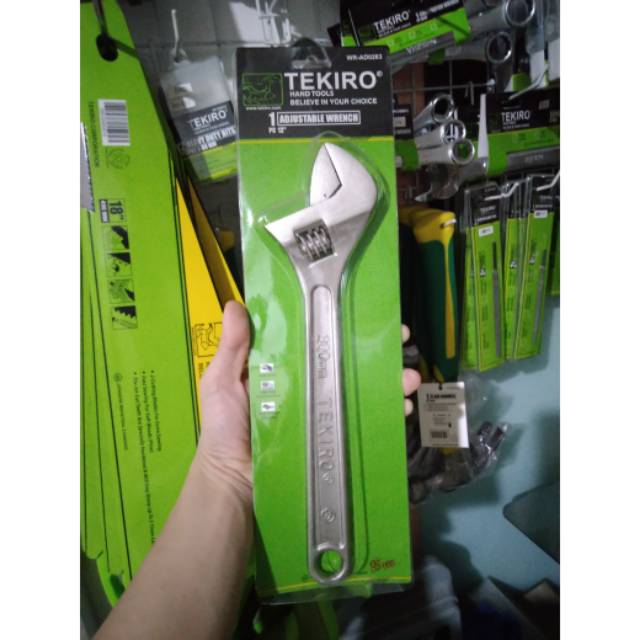 TEKIRO kunci inggris 12inch adjustable wrench ORIGINAL