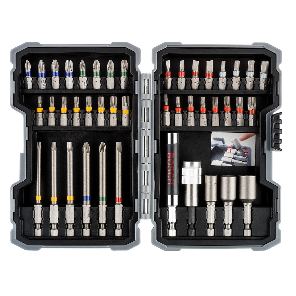 BOSCH 43 Pcs Mata Obeng Set / Screwdriver Set