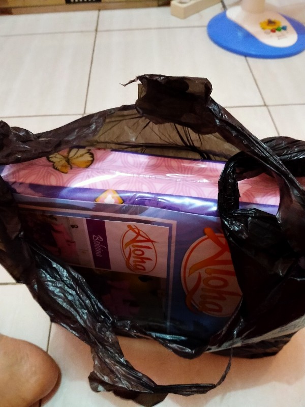 Sprei Aloha Uk. King (180x200)cm & Uk. Queen (160x200)cm Motif Bunga Nuansa Orange Ungu