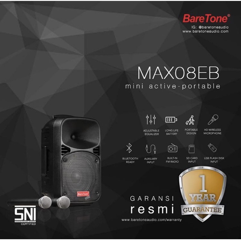 baretone max 08 eb . speaker baretone max 08 eb . baretone max08eb