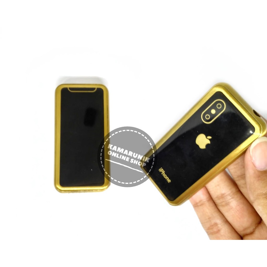 KOREK API IPHONE MINI GOLD BLACK 95161 MANCIS LAS LIGHTER UNIK