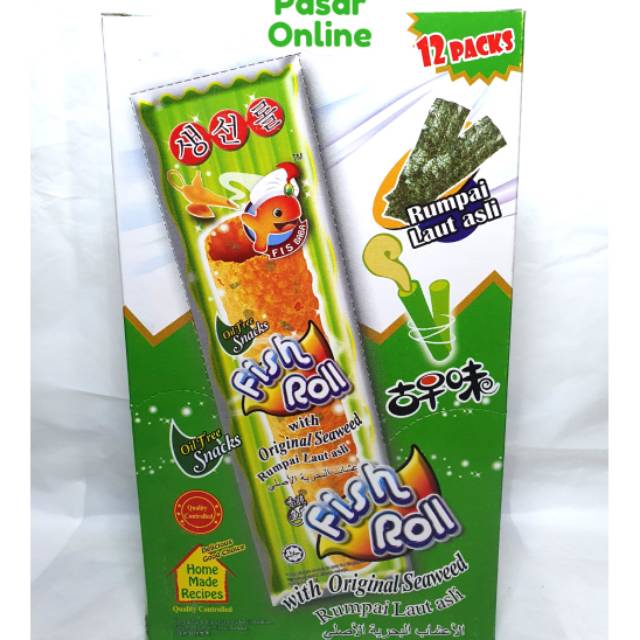 

FISH ROLL SNACK / SNACK IKAN ROLL