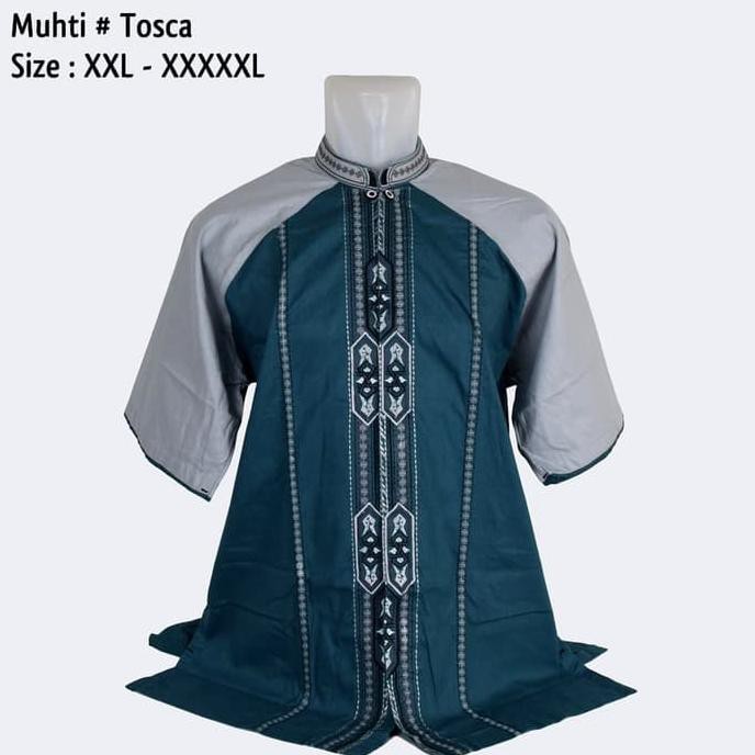 Baju Kemeja Koko Muslim Pria Jumbo 11, Ukuran Big Size 2XL 3XL 4XL 5XL