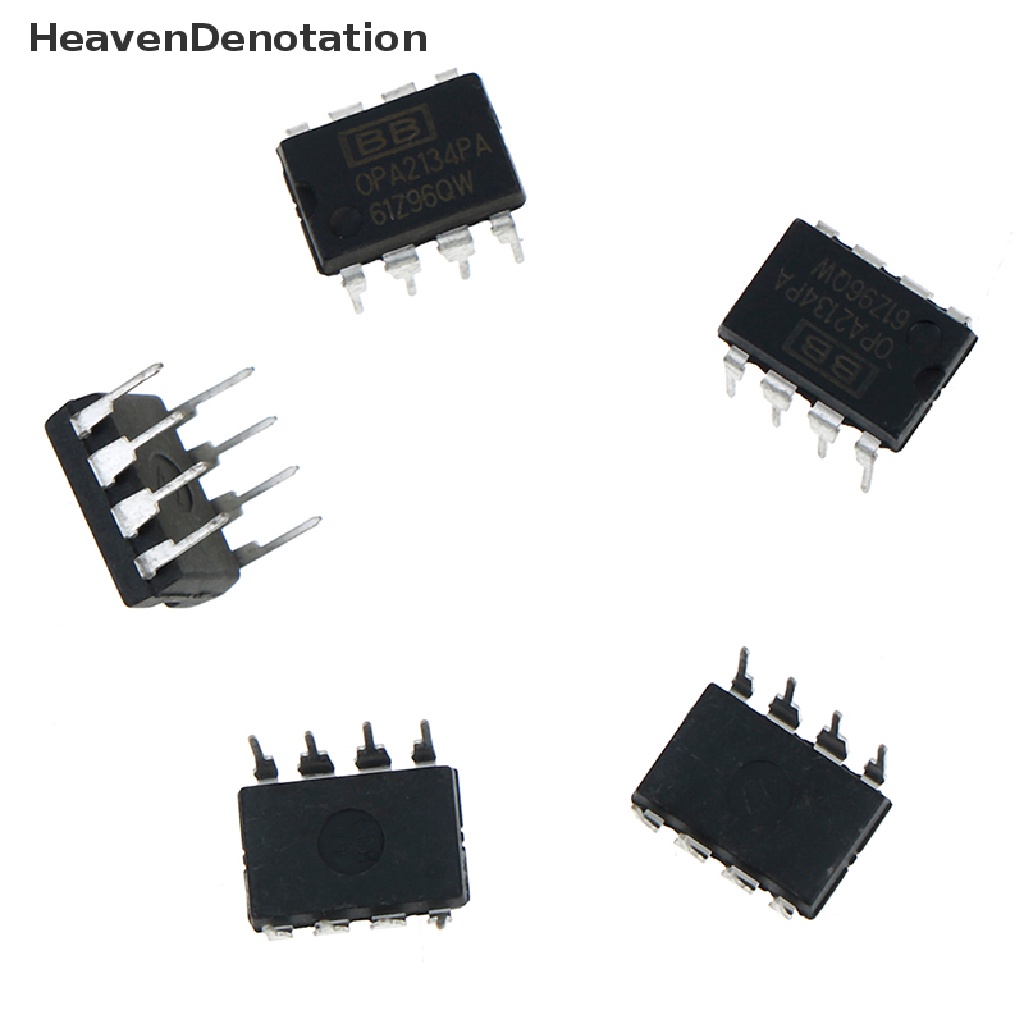 5 Pcs Op Amp Ic Bb / Ti Dip-8 Opa2134Pa Opa2134 100%