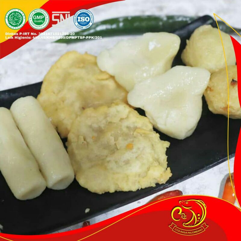 

Pempek Belida Pempek Campur isi 8 pcs