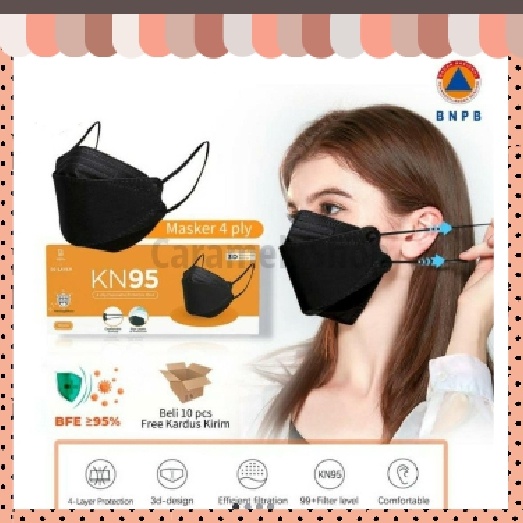 Premiere Beaute Disposable Face Mask/ Masker KN95 EVO 4ply [Isi 10pcs]