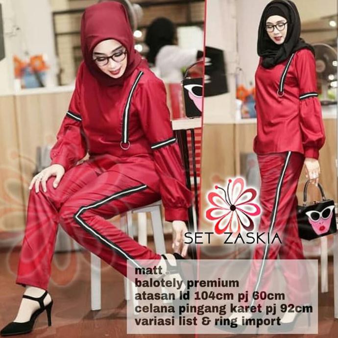 Setelan List Zaskia -