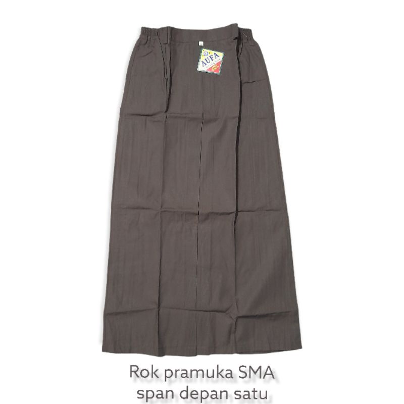 ROK SEKOLAH SMA/ SMK PRAMUKA PANJANG SPAN DEPAN BELAH SATU