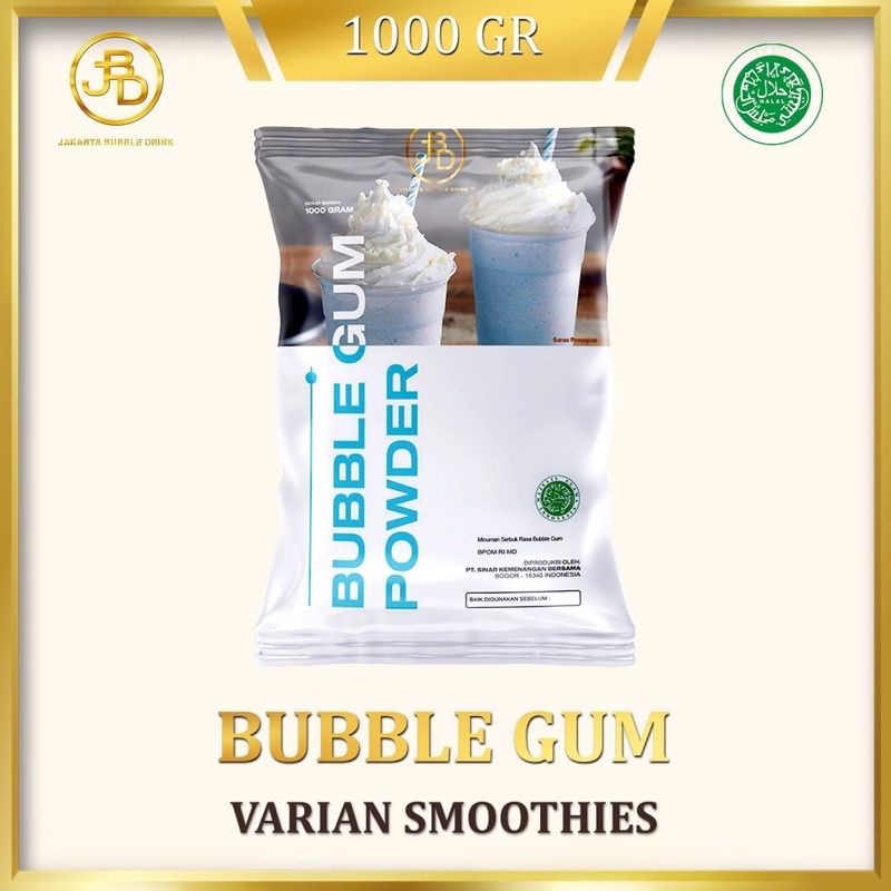 

JBD Powder (Jakarta Bubble Drink ) / Bubble Gum