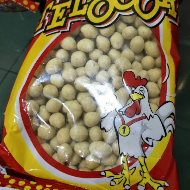 

Kacang telur telooor cap ayam ukuran 450 gram khas makassar