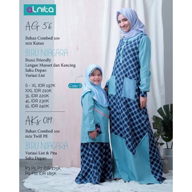 Sarimbit Ibu & Anak Alnita AG-56/ Discon 15%.