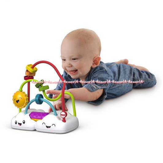 Fisher Price Chasing Rainbows Bead Maze Mainan Bayi Balita