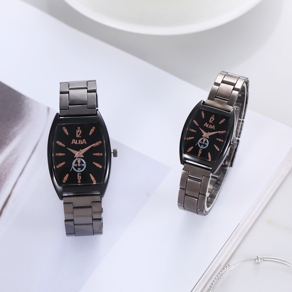 COD Jam Tangan Couple Kuarsa baja menonton pria dan wanita menonton murah watch C74