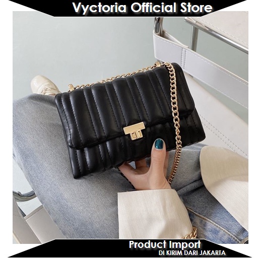 (COD) Vyctoria VOS5383 Tas Selempang Wanita Fashion Import Promo LT1819 BQ3189 JT06247 GT1786 EL5383 CR7655 1819 3189 06247 1786 5383 7655