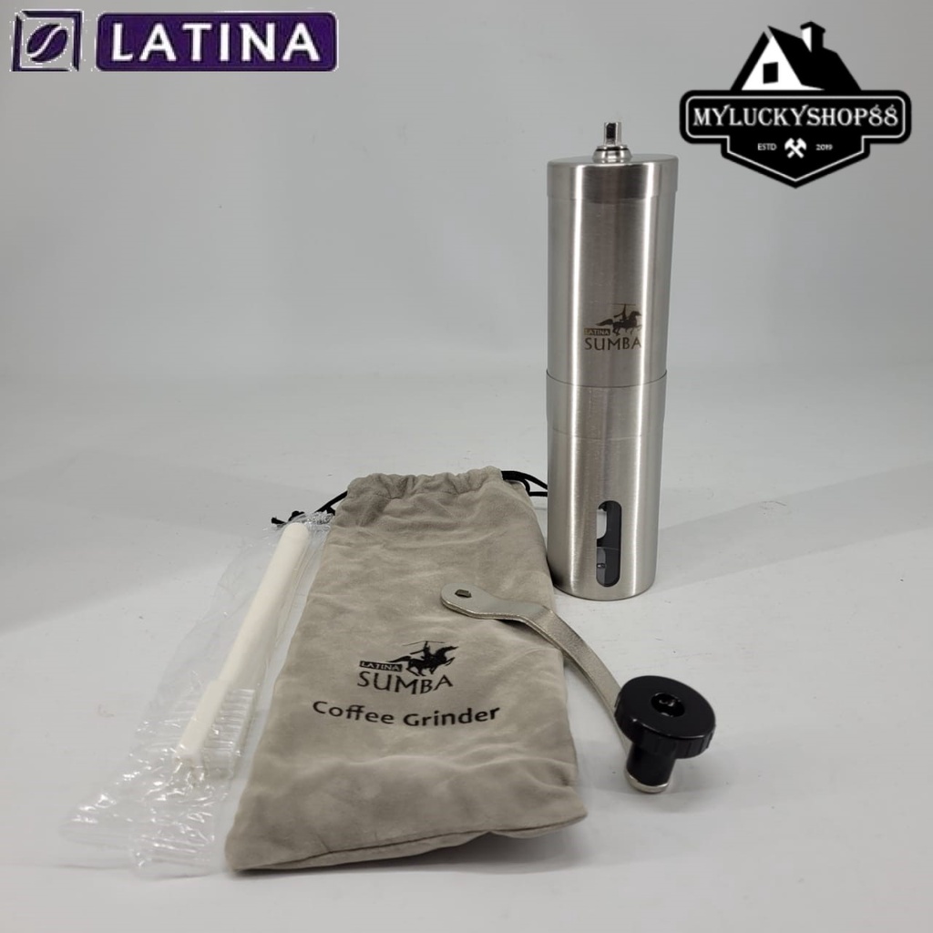 Latina Sumba V7 Coffee Grinder Alat Penggiling Giling Biji Kopi Manual