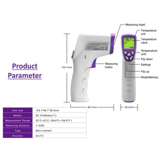 Termometer    Digital Infrared - Thermometer Anak - Alat Ukur