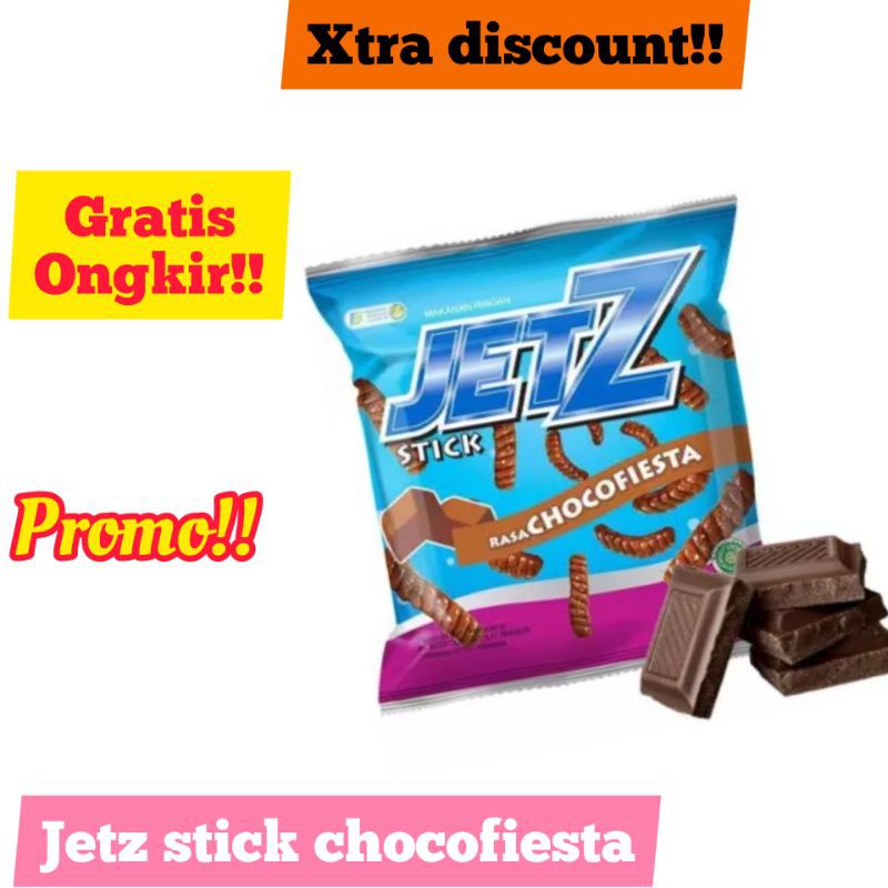 

Jetz snack / Jetz 12 gram / Stik coklat / snack coklat / harga per pcs