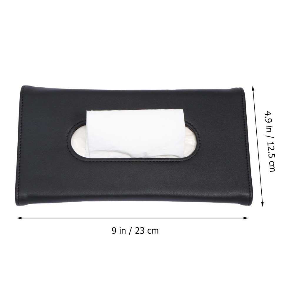 Tempat Tisu Gantung Mobil Kotak Gantungan Tissue Car Sun Visor Hanging Tissue Organizer Case