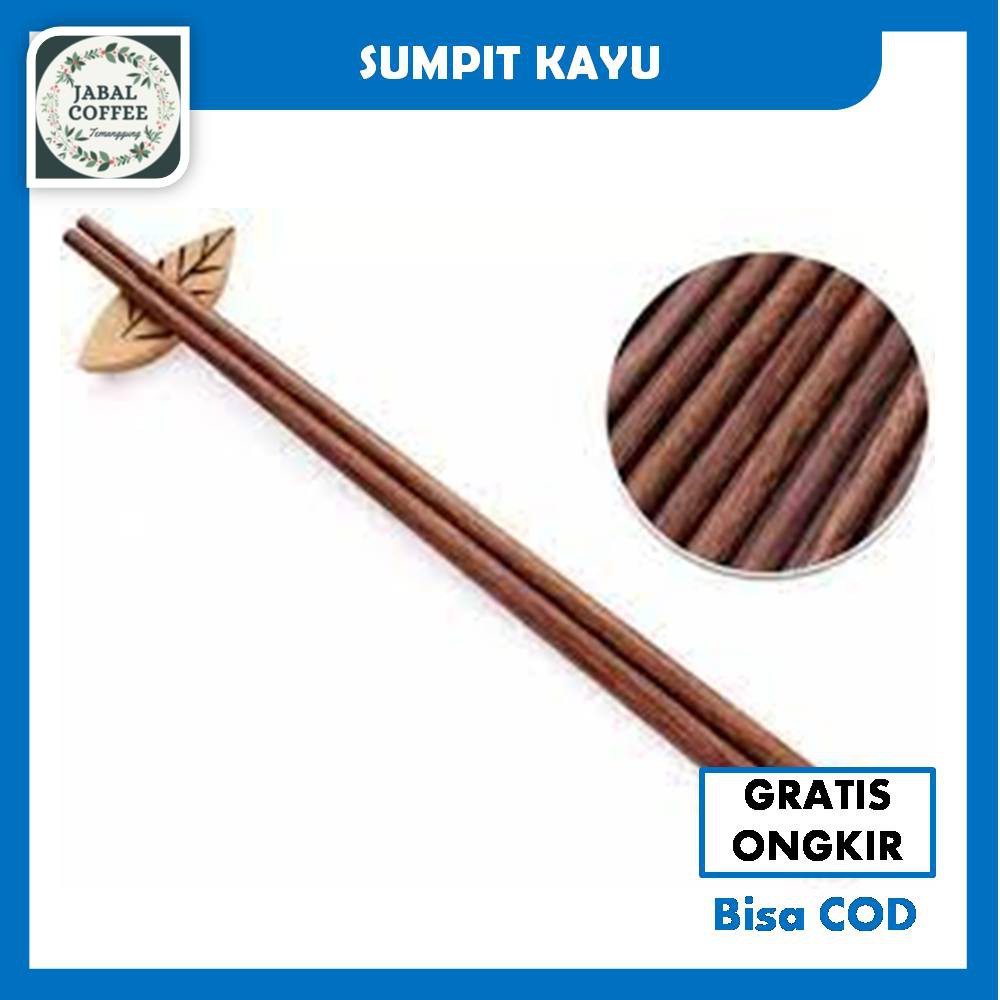 Sumpit Kayu / Wooden Chopsticks / Sumpit Makan / Sumpit Kayu Makan Mie / Sumpit Mie J67