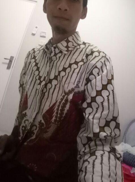 Kemeja Batik Lengan Panjang Size M L Xl Xxl Xxxl