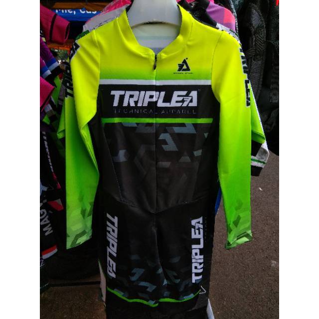 Skinsuit TripleA Size 7S Lengan Panjang