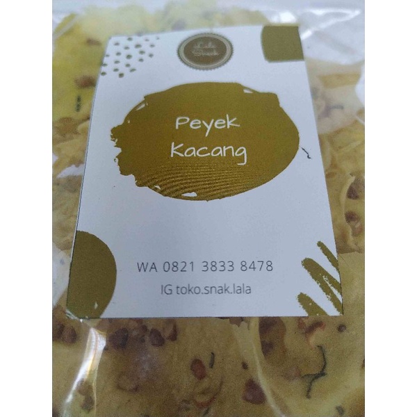 

Peyek Kacang Gurih Renyah