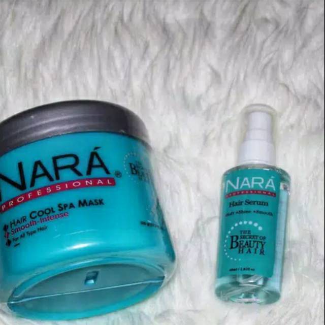 Masker Rambut Nara Cool Spa Free Serum Shopee Indonesia